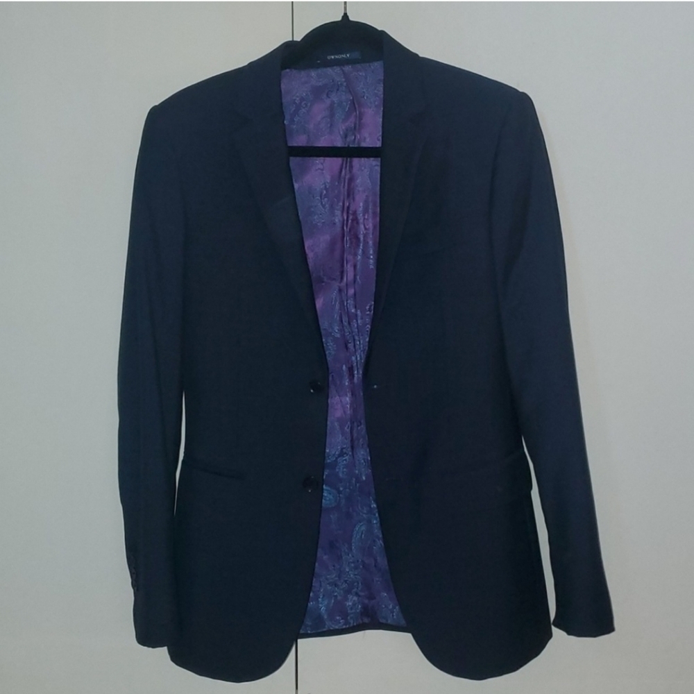 Navy Blue Suit Jacket